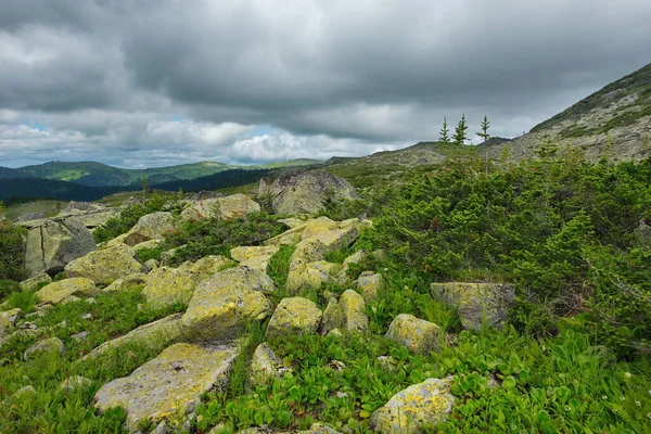 Russia South Krasnoyarsk Territory Eastern Sayans All Passes Natural Mountain — Stock Photo, Image