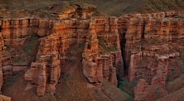 Południowo Wschodni Kazachstan Malownicze Góry Terenie Naturalnego Parku Narodowego Kanion — Zdjęcie stockowe