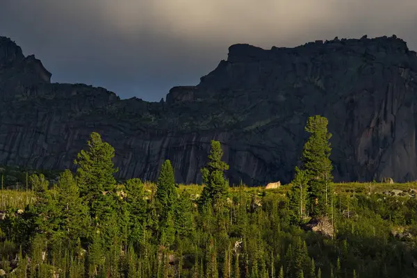 Russia South Krasnoyarsk Territory Amazing Contrasts Light Shadow Sunny Summer — Stock Photo, Image