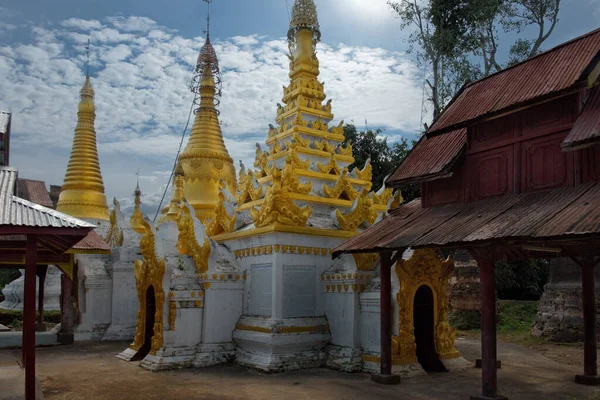 Sam Kar Myanmar Novembre 2016 Architecture Des Environs Ancien Temple — Photo