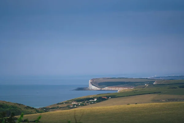 Phare Belle Tout Beachy Head Falaises Craie Près Eastbourne East — Photo