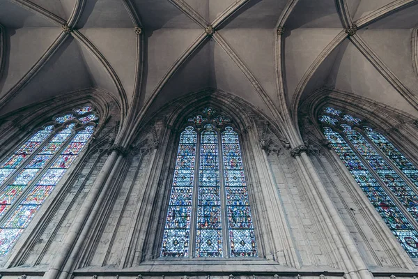 York North Yorkshire 2020 Schöner Leerer Innenraum Der Gotischen Kathedrale — Stockfoto