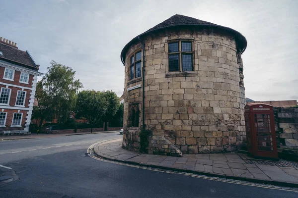 Ork North Yorkshire 2020 Empty Streets City Sunny Lockdown Weekend — Fotografia de Stock