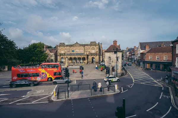 Ork North Yorkshire 2020 Empty Streets City Sunny Lockdown Weekend — Fotografia de Stock