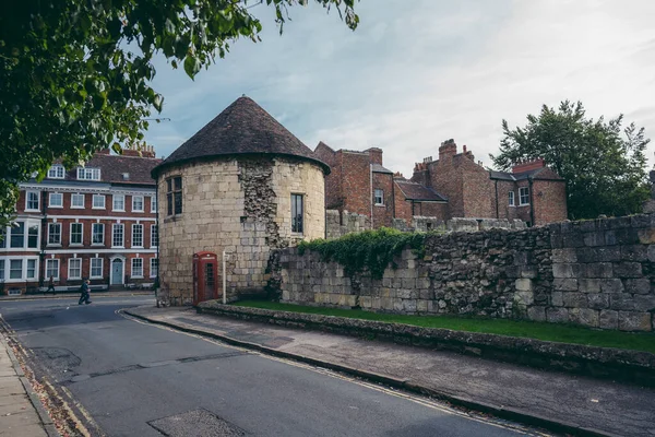 Ork North Yorkshire 2020 Empty Streets City Sunny Lockdown Weekend — Stock Fotó