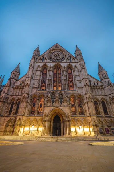 Ork North Yorkshire 2020 York Minster Iconic Gothic Style Medieval — Stock fotografie