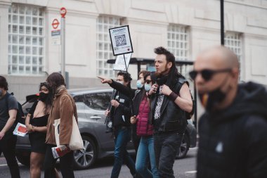 Westminster, Londra (124; İngiltere - 2021.05.01: 