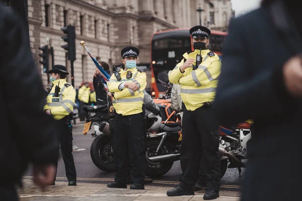 Westminster Londra 124 Ngiltere 2021 Londra Gazilere Destek Yürüyüşünde Olan — Stok fotoğraf