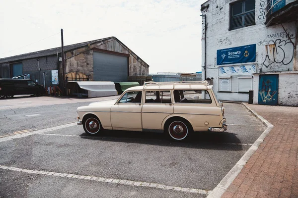 Ramsgate Kent Reino Unido 2021 Hermoso Volvo Retro Vintage Estacionado —  Fotos de Stock