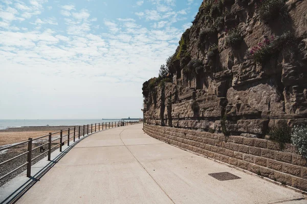 Ramsgate Kent 2021 Beautiful View Ramsgate East Cliff Promenade Beach — 스톡 사진