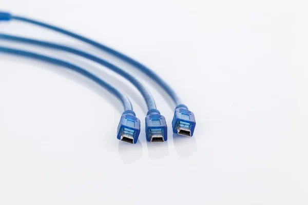 China cheap Blue USB OTG Cables — Stock Photo, Image