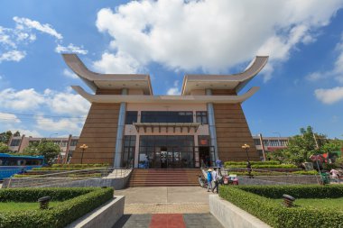 MOC Bai Bavet sınır kapısı, Tay Nin'e ilk ayak, Vietnam. Kamboçya üç uluslararası sınır kapılarından biridir