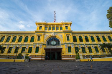 Ho Chi Minh City 'deki Saigon Merkez Postanesi, Vietnam