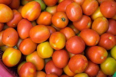 Tomato sell at the local market