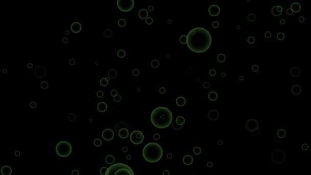 Пузырьки движения — стоковое видео