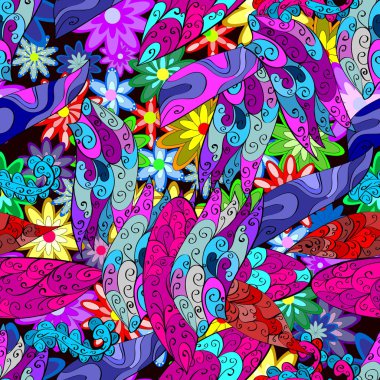 sorunsuz doku illüstrasyon