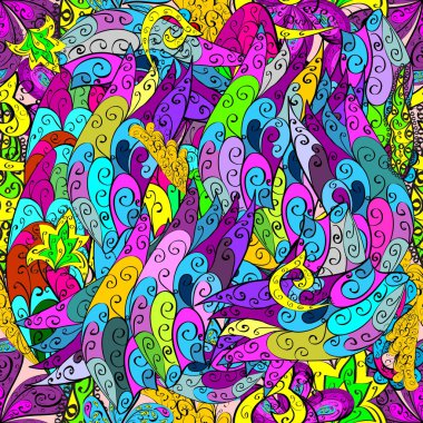 sorunsuz doku illüstrasyon