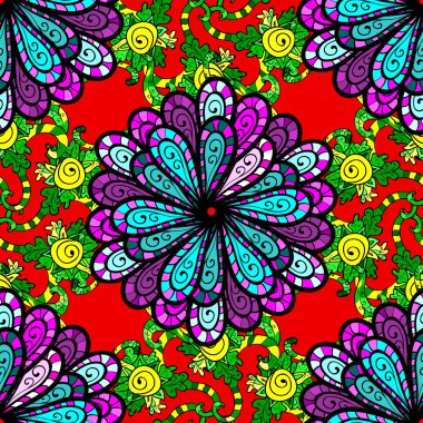 sorunsuz doku illüstrasyon