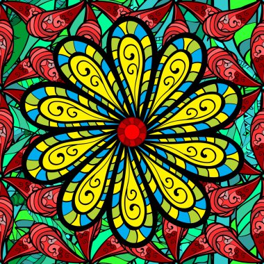 sorunsuz doku illüstrasyon