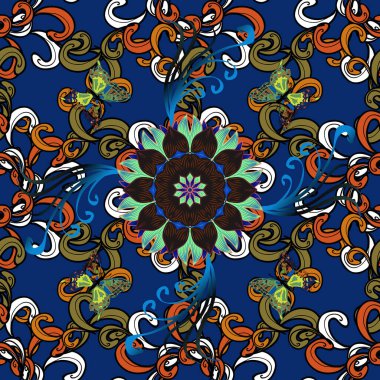 Soyut çiçeklerin etrafını sarın. Butik, çiçekçi, iş yeri ve iç mekan için yumuşak renkli güzel dairesel logo. Vektör şirketi işareti, amblem, element. Basit geometrik mandala logosu.