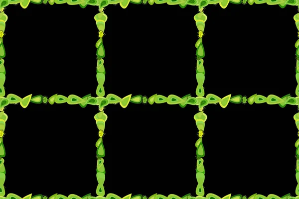 Τετράγωνα Σκίτσα Απρόσκοπτο Μοτίβο Εικονογράφηση Κίτρινο Μαύρο Και Πράσινο Χρώμα — Φωτογραφία Αρχείου