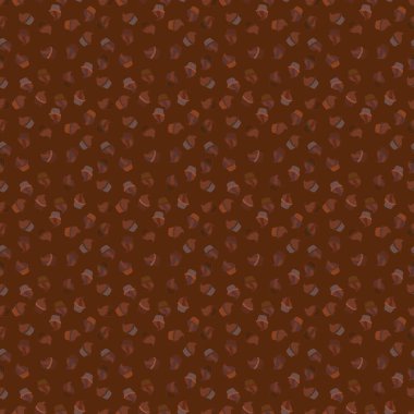 Raster illüstrasyonu. Kusursuz kek kalıbı. Kızlar için soyut arka plan, ambalaj kağıdı. Gıda elementleri kahverengi ve mor üzerine tekrarlanan renkli duvar kağıtları.