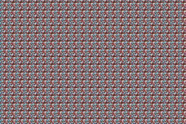 Karalama kalıbı. Beyaz, pembe ve siyah renkli. Raster illüstrasyonu. Kusursuz desen soyut şirin arkaplan. Tasarım ambalajı ve hediye kağıdı, tebrik kartları, afiş ve poster tasarımı.