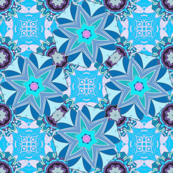 Vektör güzel kumaş deseni. Çiçek arkaplan ile soyut zarafet kusursuz desen.