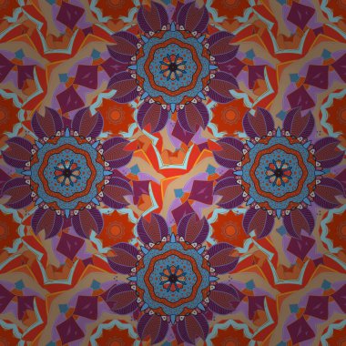 Suluboya etkisi. Vektör deseni. Organik elementler. Botanik kusursuz desen.