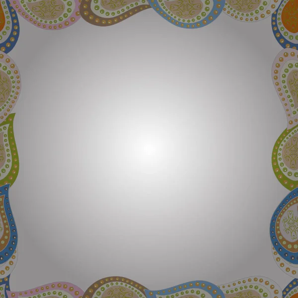 Nahtloses Muster Illustration Den Farben Weiß Neutral Und Beige Quadratische — Stockvektor