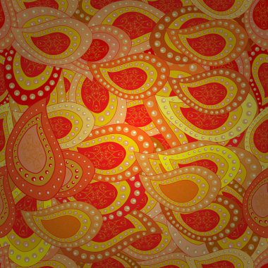 Süper soyut şirin ve ilginç bir resim.