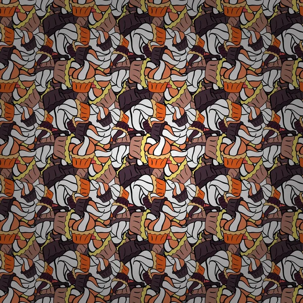 Beyaz, mor ve siyah renkli. Karalama kalıbı. Kusursuz desen. Güzel kumaş deseni. Hoş bir arka plan. Vektör tasarımı. Robot resimlerde, ambalaj kutularında, sabıka fotoğraflarında, bebek kıyafetlerinde falan kullanılabilir..