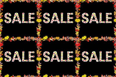 Kusursuz. Broşür, afiş, reklam, poster, baskı tasarımı için şablon. Sosyal medyada yaz yarışmaları için bağış pankartı. Raster illüstrasyonu. Sarı, beyaz ve siyah renkli illüstrasyon.