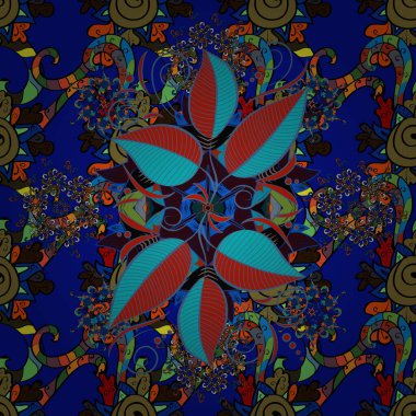 Süper soyut şirin ve ilginç bir resim.