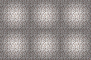 Kahverengi, siyah ve beyaz üzerine kusursuz lezzetli kekler ve kekler. Çikolatalı doğum günü tatlı kek çizimi.