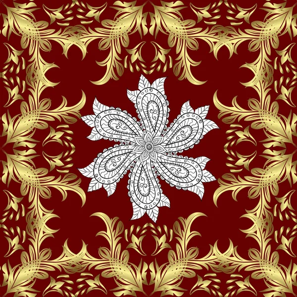 Traditionelle Klassische Ornamente Vintage Muster Mit Arabesken Nahtlose Orientalische Vektormuster — Stockvektor
