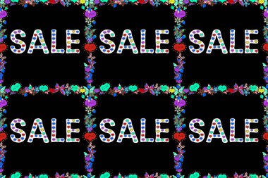 Hand drawn lettering giveaway for social media, blogger, banner. Illustration on white, red and black colors. Seamless. Raster illustration. Typography social media icon competition. Lettering.