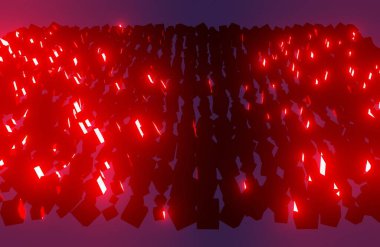 Güzel, süper soyut ve sevimli, ilginç bir resim. Pano. Raster..