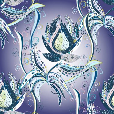 Etnik Mandala havlu. Kartvizit arka plan boyama kitabı, zemin, tekstil, tebrik için kullanılabilir. Hint çiçek Paisley patten kenarlık. Kına stil vektör. Sorunsuz süsleme yazdırma.