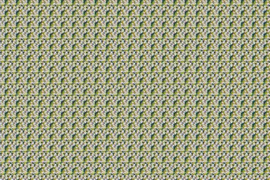 Kekler kusursuz desen koleksiyonu. Çikolatalı pasta gibi farklı şekillerde modern pastalar. Beyaz, siyah ve sarı üzerine. Raster illüstrasyonu.