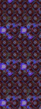 Mor ve kahverengi renkte çiçekler. Yumuşak, bahar çiçekli arka plan. Raster çiçek desenli ve çiçekli..