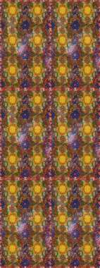 Güzel kumaş deseni. Çiçek arkaplan. Çizim raster deseni.