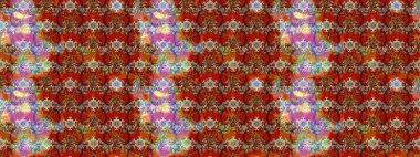 Sınır Kızılderili çiçekli paisley patten. Tebrik kartı geçmişi, boyama kitabı, arkaplan ve tekstil için kullanılabilir. Raster Henna tarzı. Taslak süsleme izi. Etnik Mandala havlusu.