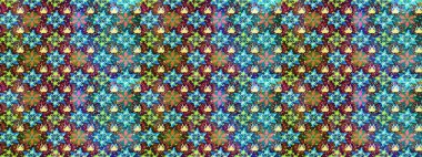 Bahar mevsimi. Nazik romantik baskı. Raster dikişsiz şirin çiçek deseni. Tatil havası. Mavi ve yeşil renkte çiçekler.