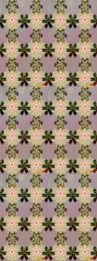 Dekorasyon ve tasarım için güzel bir desen. Eski model. Suluboya kusursuz desen. Çiçeğin suluboya çizimlerinin mükemmel deseni. Raster illüstrasyonu. Moda yazdırma.