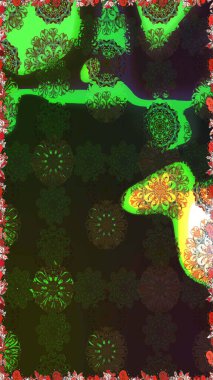 Kusursuz çiçek deseni. Gri ve kahverengi renkli Asya tekstili. Raster illüstrasyonu.