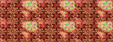 Çiçekli el çizimi çizimi deseni. Modern gelişim kırmızı ve kahverengi raster arka plan duvar kâğıdı illüstrasyon klasik çizgili iz sürme desenli çiçekler, çiçekli süsler.