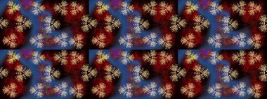 Sorun -suz. Raster illüstrasyon. Küçük çiçek sevimli Çiçek desen.