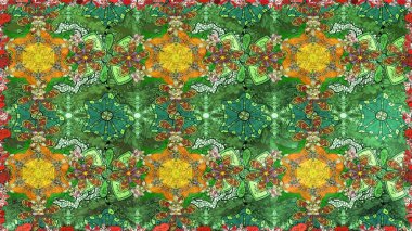 Stilize çiçek ile Seamless modeli. Süslü zentangle sorunsuz doku, soyut çiçeklerle süs. Çiçek desenli kullanılan duvar kağıdı, desen dolgularını, web sayfası arka planı için.