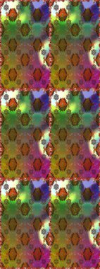 Kahverengi renkli çiçekler. Raster illüstrasyonunda kusursuz çiçek deseni.